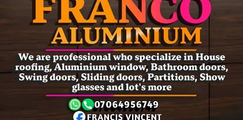 Aluminium Fabricator in Edo, Benin – Francis cover photo