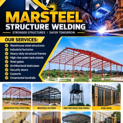 Welder / Fabricator in Edo, Benin City – Okunrobo Martins Osaze - Welder / Fabricator in Benin City, Edo