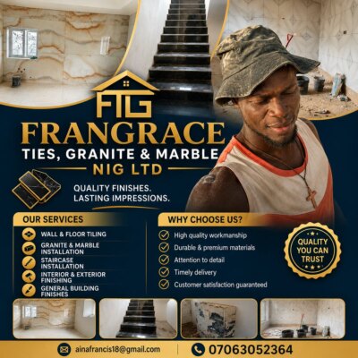 Tiler in FCT, FCT – Aina - Tiler in Abuja, FCT
