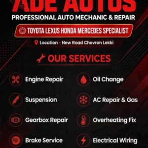 Mechanic (Car) in Lagos, New road chevron – Akande