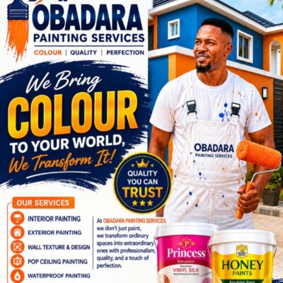 Painter in Oyo, Ibadan – Obadara - Painter in Ibadan, Oyo