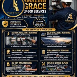 Electrician in Lagos, Alakuko – Damilare
